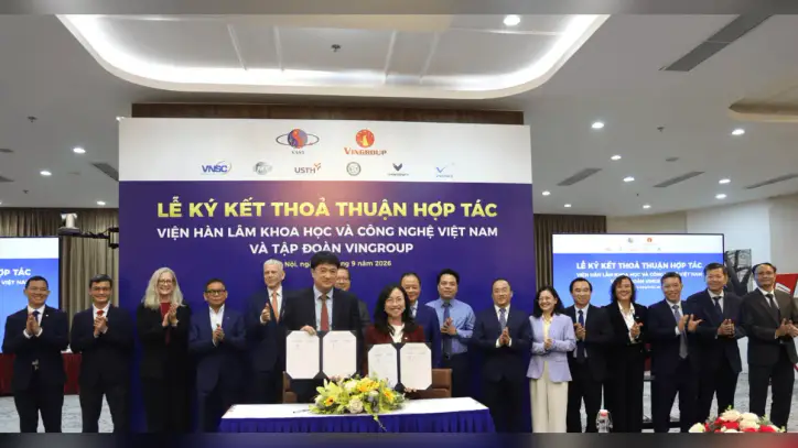 Vietnam Bilim ve Teknoloji Akademisi ile Vingroup dört temel alanda iş birliği yapıyor.