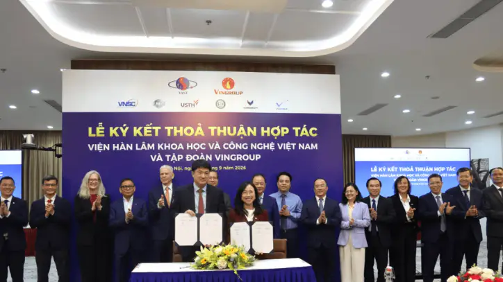 Vietnam Bilim ve Teknoloji Akademisi ile Vingroup dört temel alanda iş birliği yapıyor.