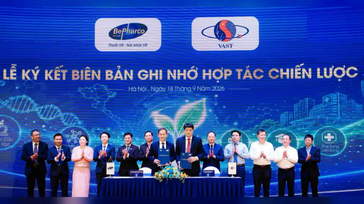Vietnam Bilim ve Teknoloji Akademisi'nde Stratejik İşbirliği Mutabakat Zaptı İmza Töreni