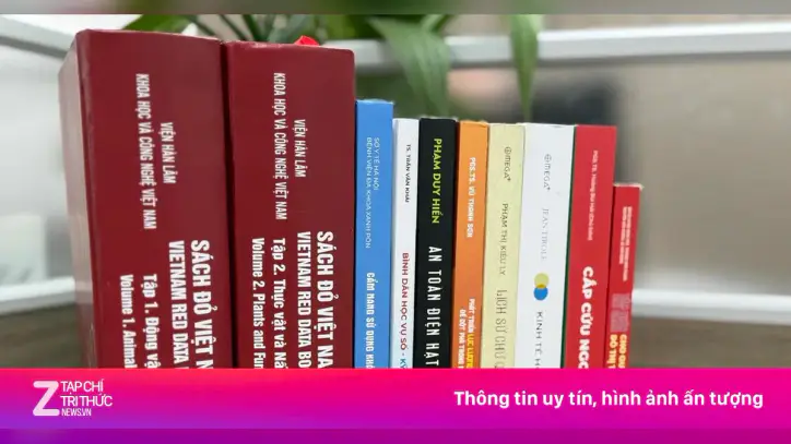 Vietnam Kırmızı Kitap serisi, bilim ve teknoloji kitapları kategorisinde birincilik ödülünü kazandı.