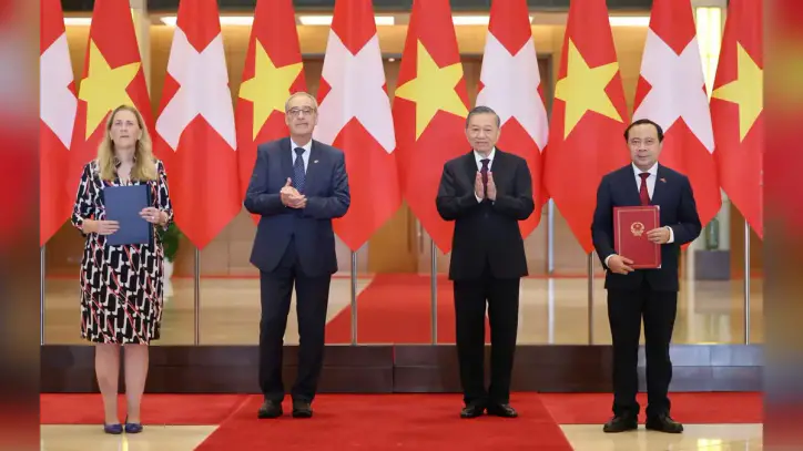 Vietnam ve İsviçre, bilim ve teknoloji alanında işbirliğini teşvik ediyor.