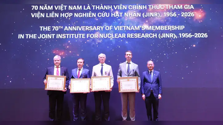 Vietnam'ın 70 Yılı - JINR: Katılımdan Ortak Nükleer Bilim Yetenekleri Geliştirmeye