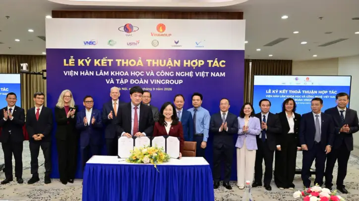 Vingroup ve Vietnam Bilim ve Teknoloji Akademisi, en son teknolojileri geliştirmek için iş birliği yapıyor.