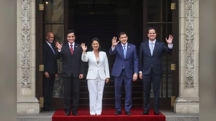 WATCH LIVE: Rubio holds news conference with Peruvian President Keiko Fujimori