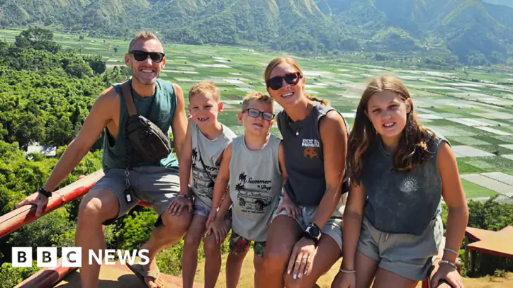 We bought a one-way ticket to travel the world with our children