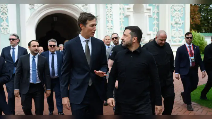 Witkoff and Kushner arrive in Kyiv for second leg of US diplomacy push