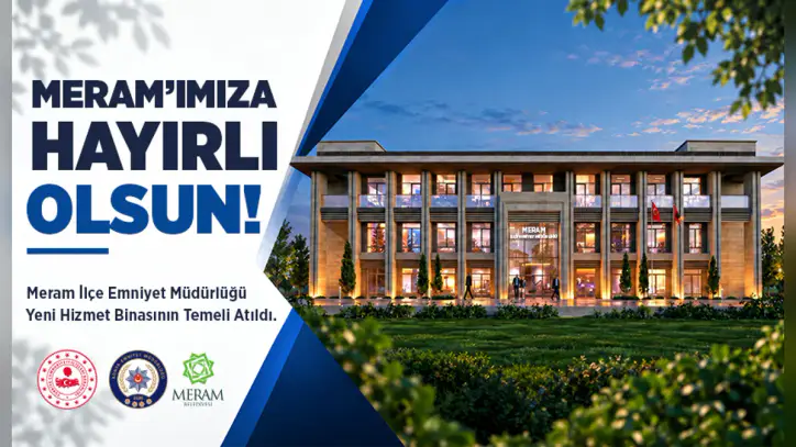 MERAM BELEDİYESİ emniyet binası