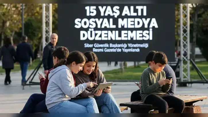 YENİ DÜZENLEME! 15 YAŞ ALTI SOSYAL MEDYA YASAĞI BAŞLADI MI? Sosyal medya düzenlemesi ne zaman yürürlüğe girecek? Resmi Gazete'de yayımlandı mı?