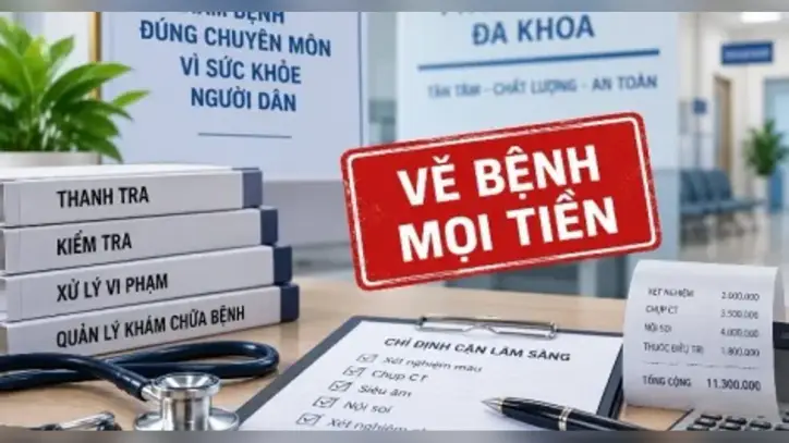 Yetkililer, "para gasp etmek için hastalık uydurmak" şüphesiyle özel kliniklere yönelik operasyon başlattı.