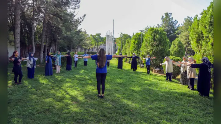 Yurttaşlar sabah sporuyla güne zinde başlıyor