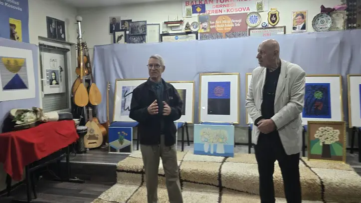 Yusuf Nuş’un “Renkler, Duygular, İnsanlar, Yaşam…” Sergisi Prizren’de Açıldı - Kosovahaber.com