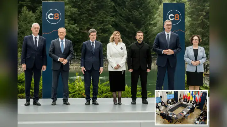 Zelensky hosts world leaders for regional summit in Ukraine amid Russian invasion