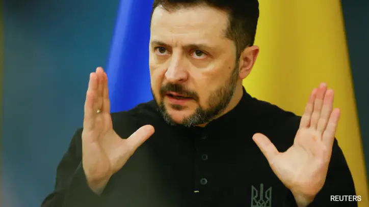 Zelensky's Plane Was "Almost" Hit By Drone, Says Norwegian PM