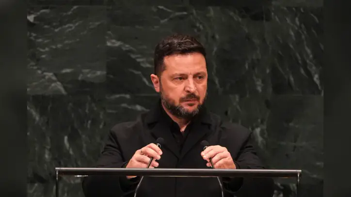 Zelenskyy, at UN, urges leaders to keep choking Russia's revenues and impede its war efforts