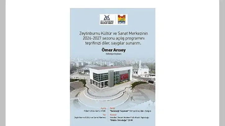 Zeytinburnu Kültür Sanat'ta Yeni Sezon Başlıyor!