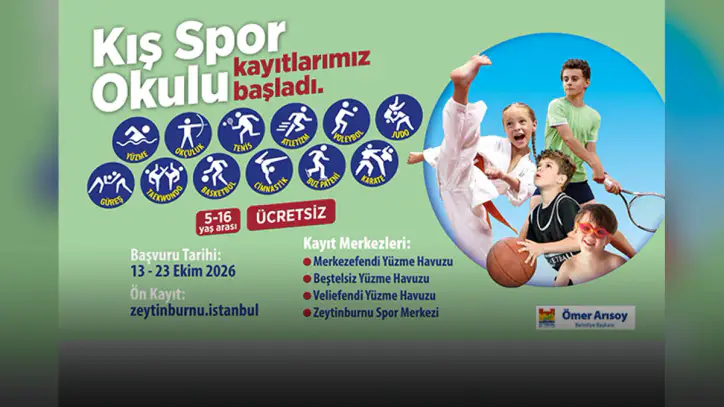 Zeytinburnu’nda Kış Spor Okulu Kayıtları Başladı - Zeytinburnu Belediyesi
