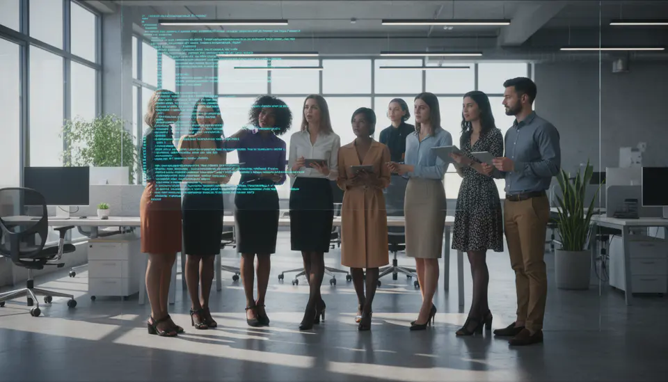 Balanced teams combine AI speed with human oversight.