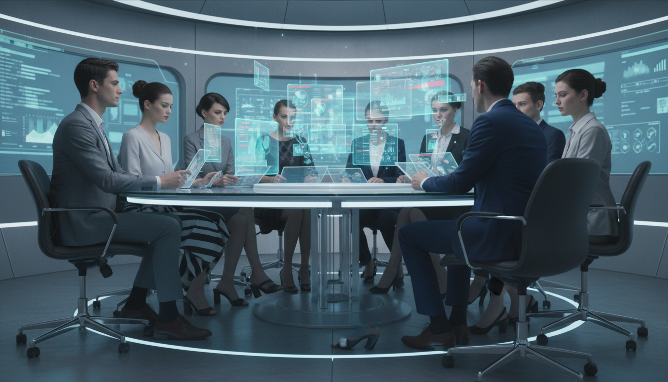 Tomorrow’s boardroom is always on, always recording, and always open to new nodes.