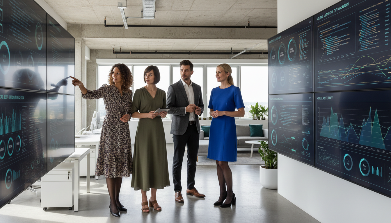 Human experts supervise autonomous agents through rich dashboards.