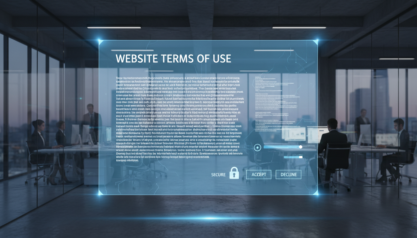 web sitesi kullanım koşulları