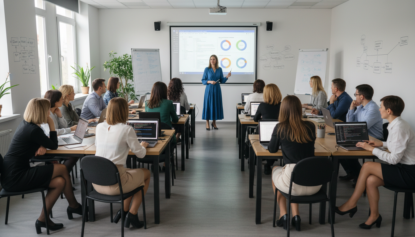 Reskilling program in action